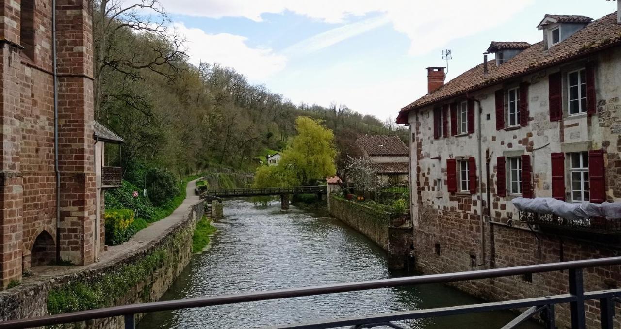Saint Jean Pied De Port. Centre Ville. Rue Pietonne מראה חיצוני תמונה